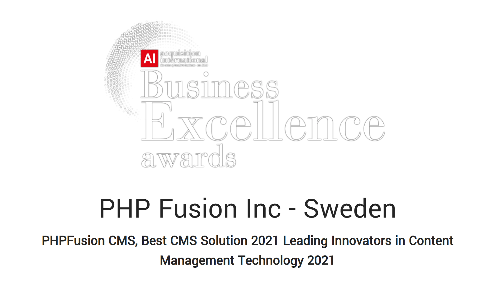 Best CMS Solution 2021 - PHPFusion